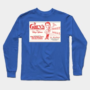 Al Bundy's Business Card - Gary's Shoes Long Sleeve T-Shirt